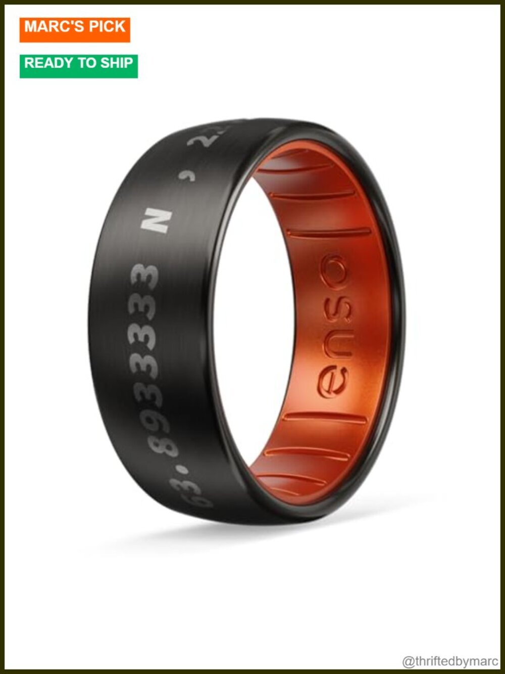 Silicone Hybrid Ring Comfortable Flexible Band for Active Lifestyle